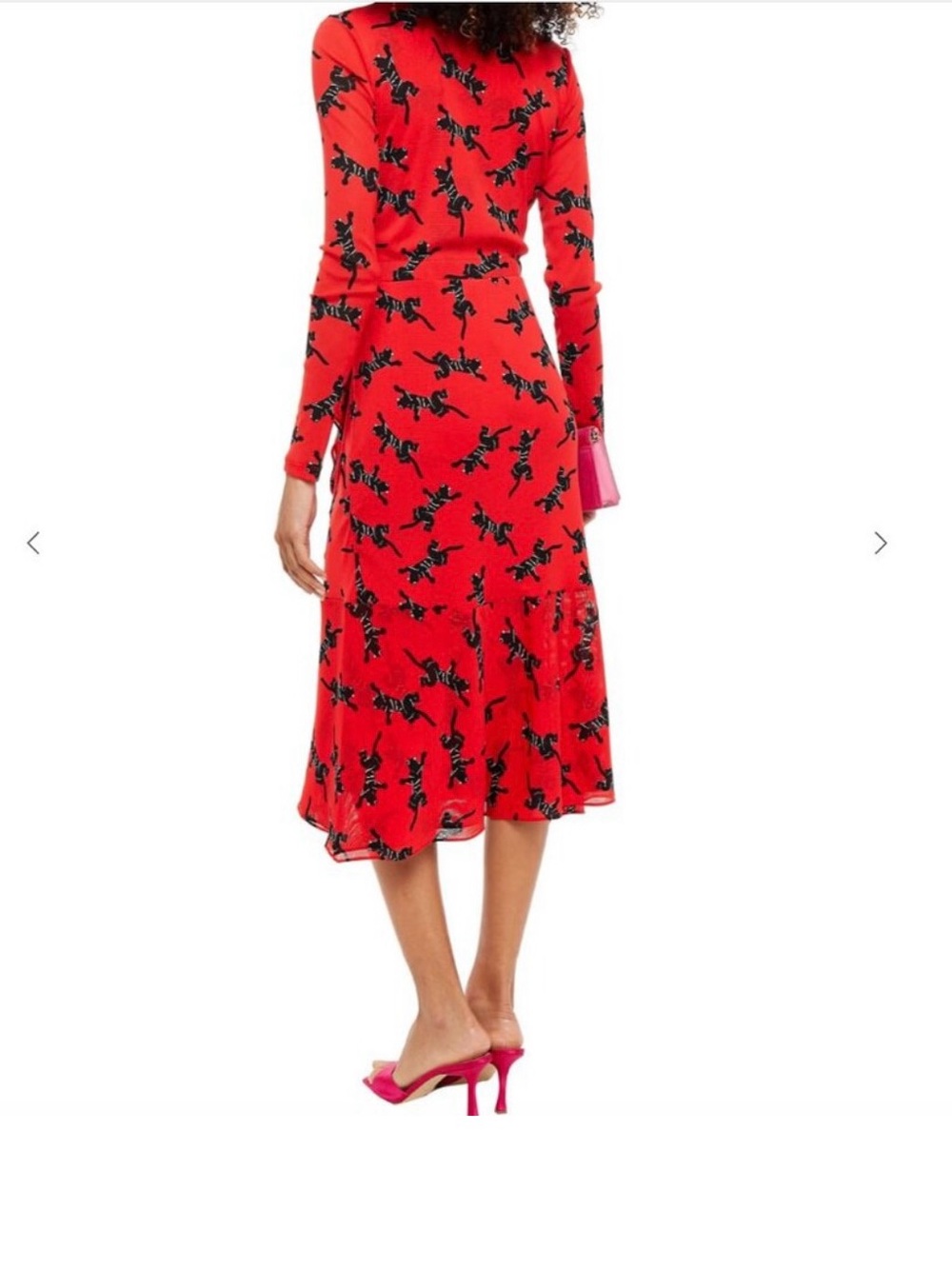 Diane von Furstenberg • Climbing Panther Abra Midi Dress - Picture 5 of 10